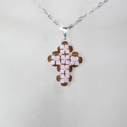 Pendant 40cm - Serina-Silver Chain - Pendant 40cm - Laiton argenté